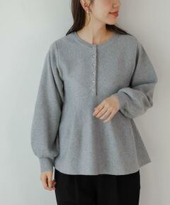 Sonny Label / サニーレーベル ニット・セーター | 『WEB限定』2WAYペプラムニットプルオーバー