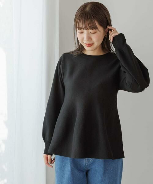 Sonny Label / サニーレーベル ニット・セーター | 『WEB限定』2WAYペプラムニットプルオーバー | 詳細2