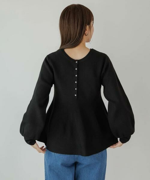 Sonny Label / サニーレーベル ニット・セーター | 『WEB限定』2WAYペプラムニットプルオーバー | 詳細5