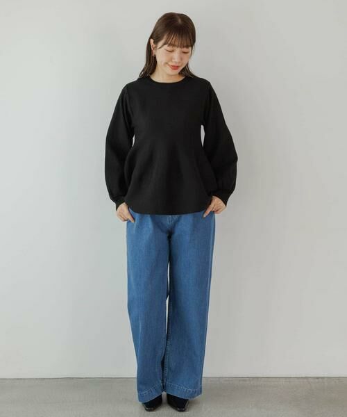 Sonny Label / サニーレーベル ニット・セーター | 『WEB限定』2WAYペプラムニットプルオーバー | 詳細6