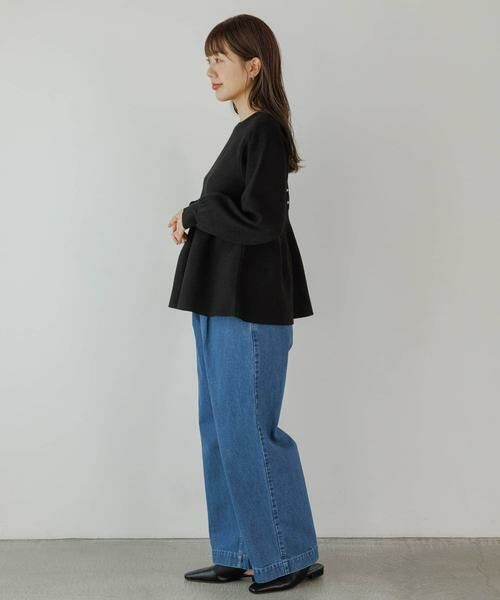 Sonny Label / サニーレーベル ニット・セーター | 『WEB限定』2WAYペプラムニットプルオーバー | 詳細7