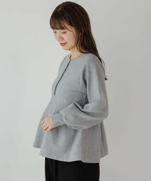 Sonny Label / サニーレーベル ニット・セーター | 『WEB限定』2WAYペプラムニットプルオーバー | 詳細14