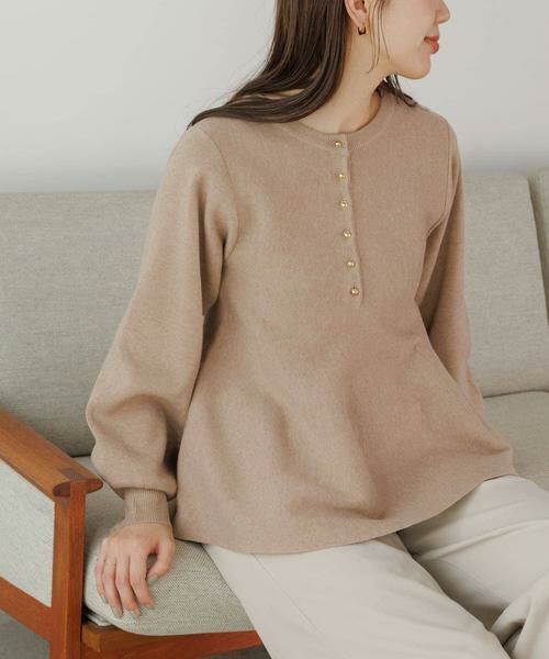 Sonny Label / サニーレーベル ニット・セーター | 『WEB限定』2WAYペプラムニットプルオーバー | 詳細22