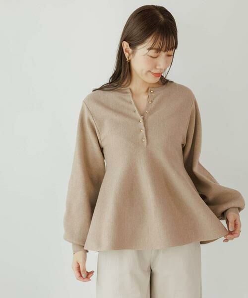 Sonny Label / サニーレーベル ニット・セーター | 『WEB限定』2WAYペプラムニットプルオーバー | 詳細23