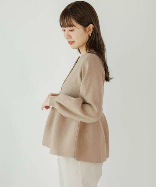 Sonny Label / サニーレーベル ニット・セーター | 『WEB限定』2WAYペプラムニットプルオーバー | 詳細26