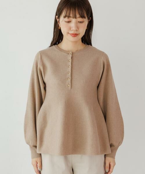 Sonny Label / サニーレーベル ニット・セーター | 『WEB限定』2WAYペプラムニットプルオーバー | 詳細29