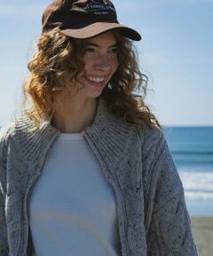 Sonny Label / サニーレーベル ニット・セーター | ウールケーブルニットジップブルゾン