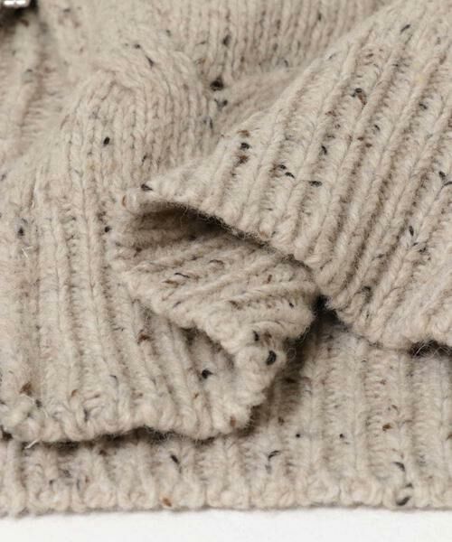 Sonny Label / サニーレーベル ニット・セーター | ウールケーブルニットジップブルゾン | 詳細23