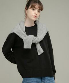 Sonny Label / サニーレーベル ニット・セーター | 『洗濯可』サイドスリットハイゲージプルオーバー