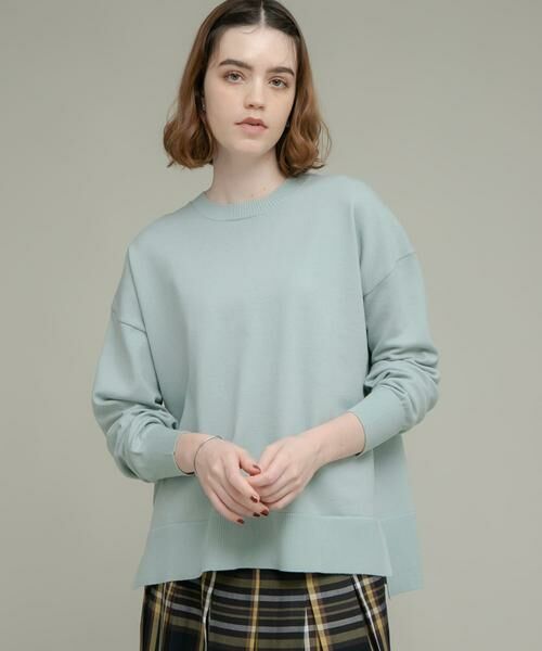 Sonny Label / サニーレーベル ニット・セーター | 『洗濯可』サイドスリットハイゲージプルオーバー | 詳細2
