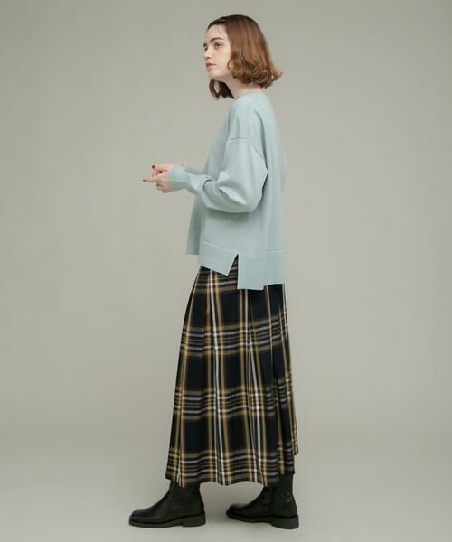 Sonny Label / サニーレーベル ニット・セーター | 『洗濯可』サイドスリットハイゲージプルオーバー | 詳細6