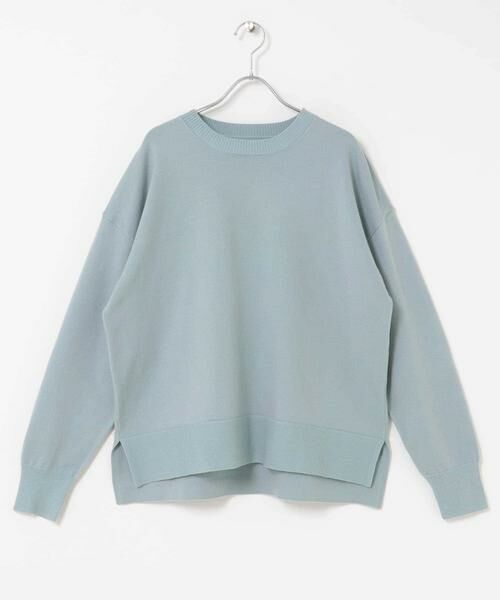 Sonny Label / サニーレーベル ニット・セーター | 『洗濯可』サイドスリットハイゲージプルオーバー | 詳細8