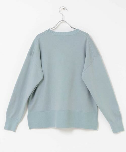 Sonny Label / サニーレーベル ニット・セーター | 『洗濯可』サイドスリットハイゲージプルオーバー | 詳細9