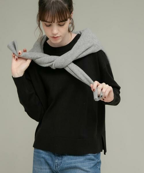 Sonny Label / サニーレーベル ニット・セーター | 『洗濯可』サイドスリットハイゲージプルオーバー | 詳細15