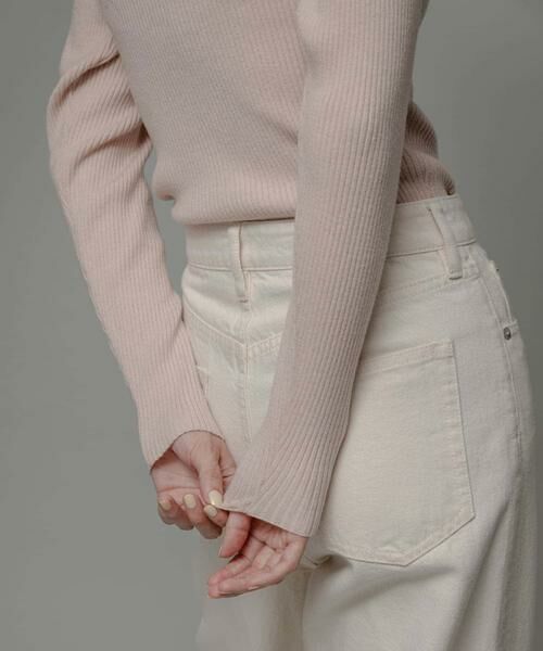 Sonny Label / サニーレーベル ニット・セーター | ウォッシャブルリブハイネックニットプルオーバー | 詳細4
