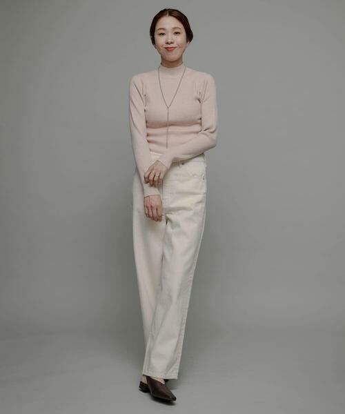 Sonny Label / サニーレーベル ニット・セーター | ウォッシャブルリブハイネックニットプルオーバー | 詳細7