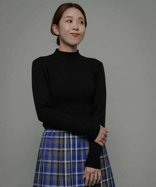 Sonny Label / サニーレーベル ニット・セーター | ウォッシャブルリブハイネックニットプルオーバー | 詳細25