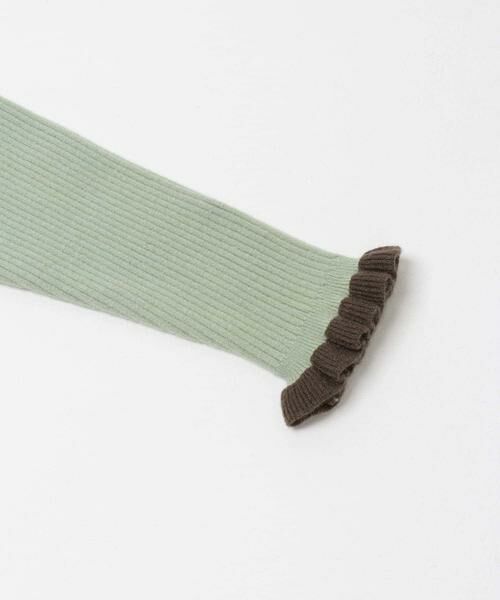 Sonny Label / サニーレーベル ニット・セーター | 袖口フリルハイネックプルオーバー | 詳細9