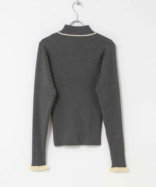 Sonny Label / サニーレーベル ニット・セーター | 袖口フリルハイネックプルオーバー | 詳細27