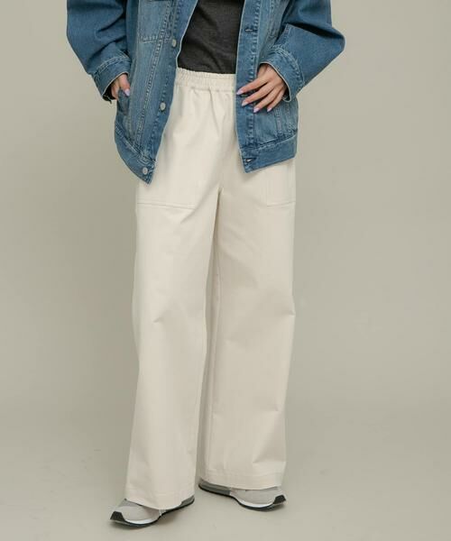 Sonny Label / サニーレーベル その他パンツ | コットンベイカーイージーパンツ | 詳細1