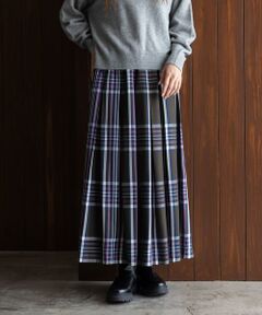 Sonny Label / サニーレーベル スカート | タックチェックイージースカート