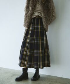 Sonny Label / サニーレーベル スカート | タックチェックイージースカート