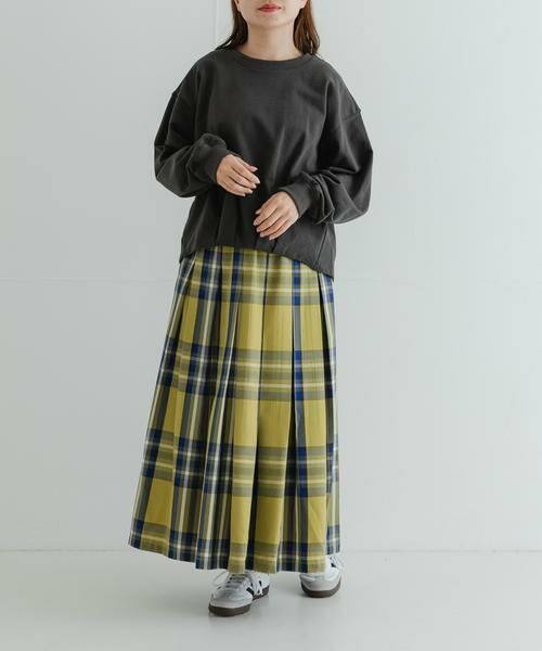 Sonny Label / サニーレーベル スカート | タックチェックイージースカート | 詳細10