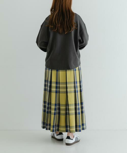 Sonny Label / サニーレーベル スカート | タックチェックイージースカート | 詳細12