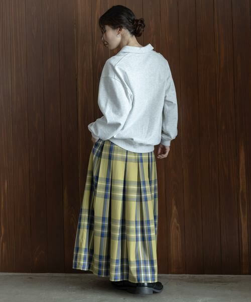 Sonny Label / サニーレーベル スカート | タックチェックイージースカート | 詳細5