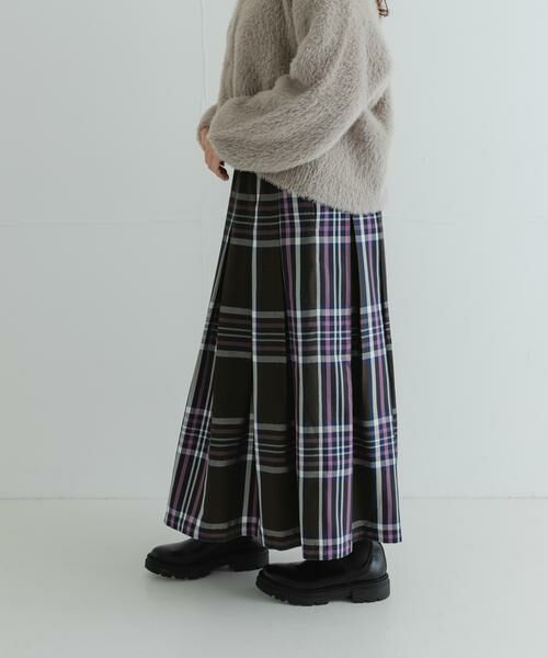 Sonny Label / サニーレーベル スカート | タックチェックイージースカート | 詳細29