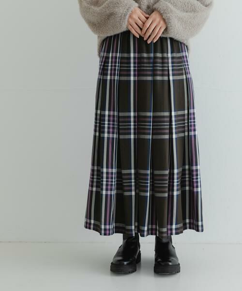 Sonny Label / サニーレーベル スカート | タックチェックイージースカート | 詳細27
