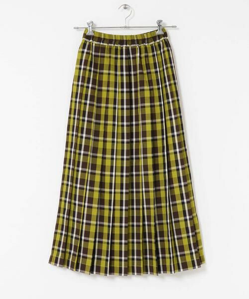 Sonny Label / サニーレーベル スカート | チェックプリーツイージースカート | 詳細8