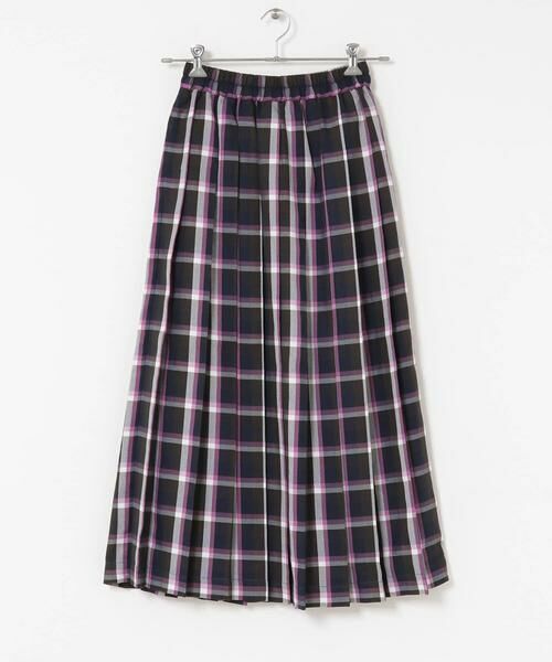 Sonny Label / サニーレーベル スカート | チェックプリーツイージースカート | 詳細22