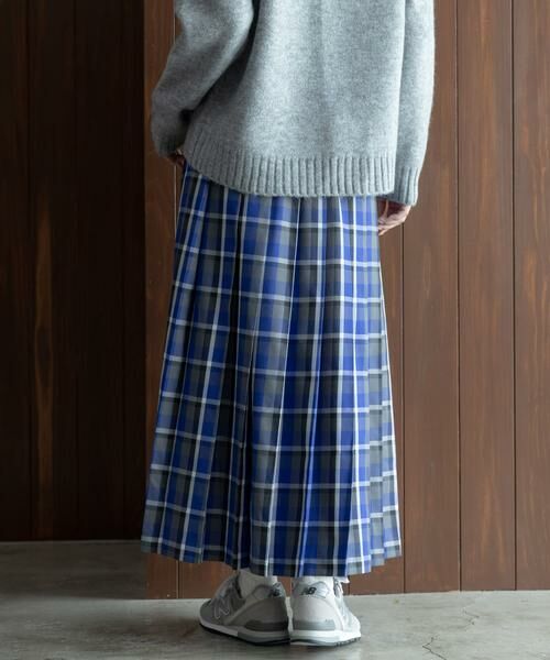 Sonny Label / サニーレーベル スカート | チェックプリーツイージースカート | 詳細26