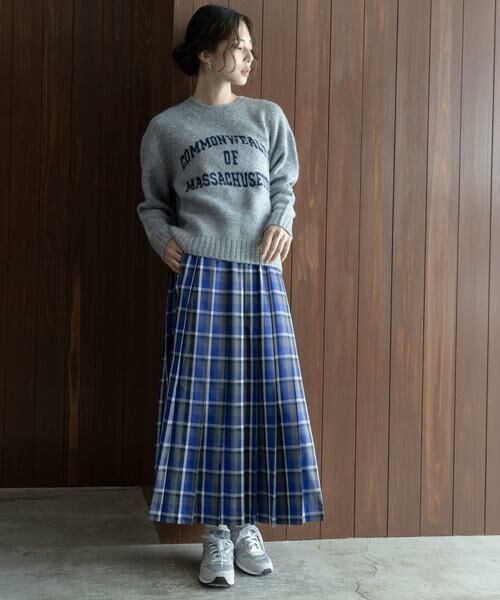 Sonny Label / サニーレーベル スカート | チェックプリーツイージースカート | 詳細27