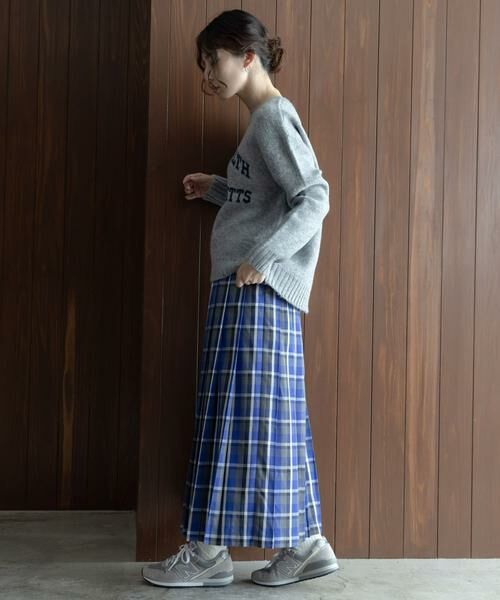Sonny Label / サニーレーベル スカート | チェックプリーツイージースカート | 詳細28