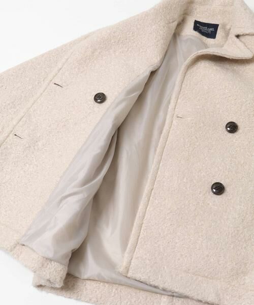 Sonny Label / サニーレーベル その他アウター | ウールライクカーリーシャギーコクーンコート | 詳細10