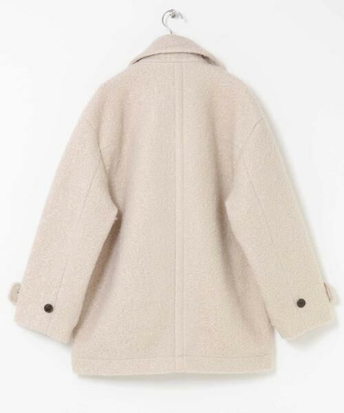 Sonny Label / サニーレーベル その他アウター | ウールライクカーリーシャギーコクーンコート | 詳細11