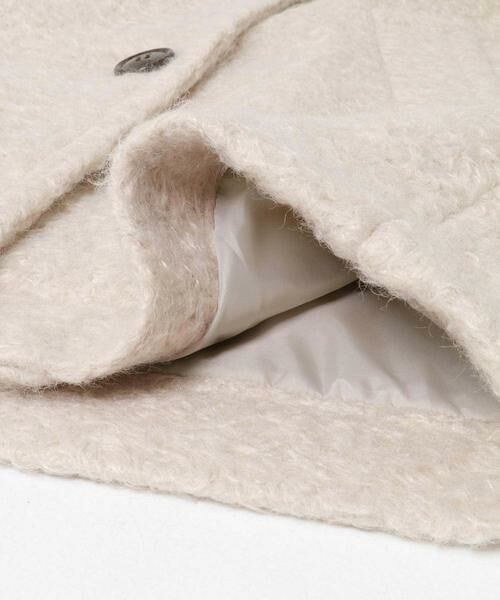 Sonny Label / サニーレーベル その他アウター | ウールライクカーリーシャギーコクーンコート | 詳細12