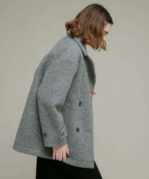 Sonny Label / サニーレーベル その他アウター | ウールライクカーリーシャギーコクーンコート | 詳細17