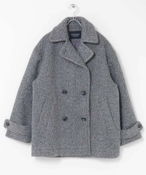 Sonny Label / サニーレーベル その他アウター | ウールライクカーリーシャギーコクーンコート | 詳細20