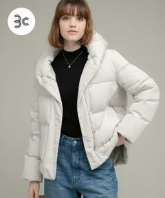 Sonny Label / サニーレーベル ダウンジャケット・ベスト | 『WEB限定』撥水ショールカラーミディコート