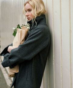 Sonny Label / サニーレーベル その他アウター | メルトンジャージースタンドカラーコート