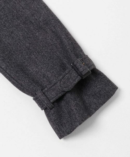 Sonny Label / サニーレーベル その他アウター | メルトンジャージースタンドカラーコート | 詳細19