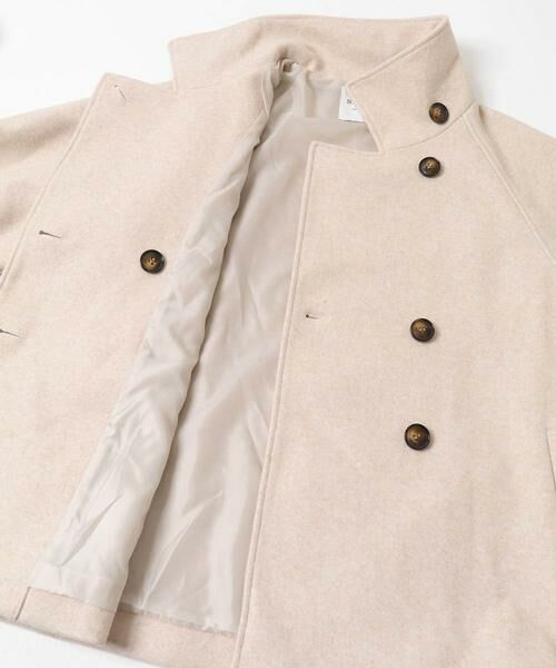 Sonny Label / サニーレーベル その他アウター | メルトンジャージースタンドカラーコート | 詳細29