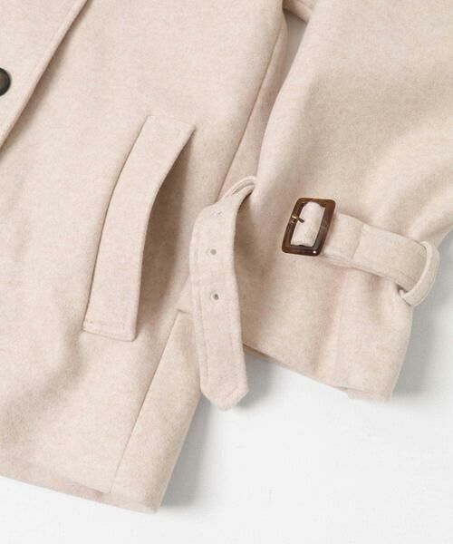 Sonny Label / サニーレーベル その他アウター | メルトンジャージースタンドカラーコート | 詳細30