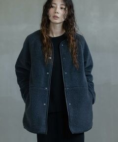 Sonny Label / サニーレーベル その他アウター | リバーシブルボア撥水キルティングコート