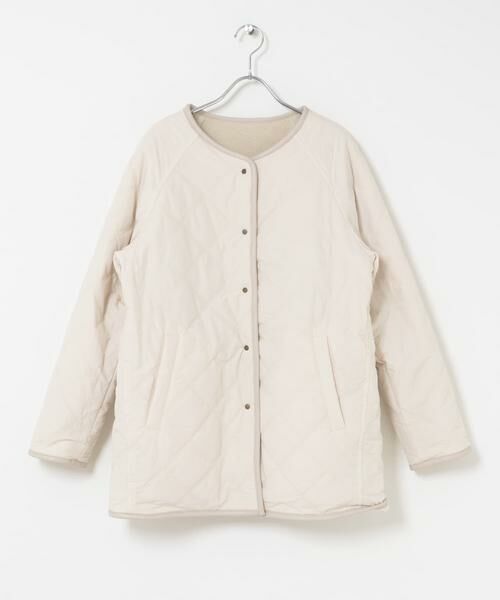 Sonny Label / サニーレーベル その他アウター | リバーシブルボア撥水キルティングコート | 詳細9