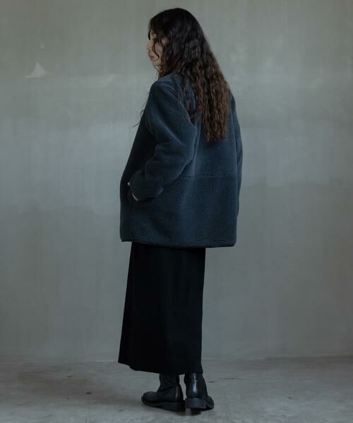 Sonny Label / サニーレーベル その他アウター | リバーシブルボア撥水キルティングコート | 詳細19