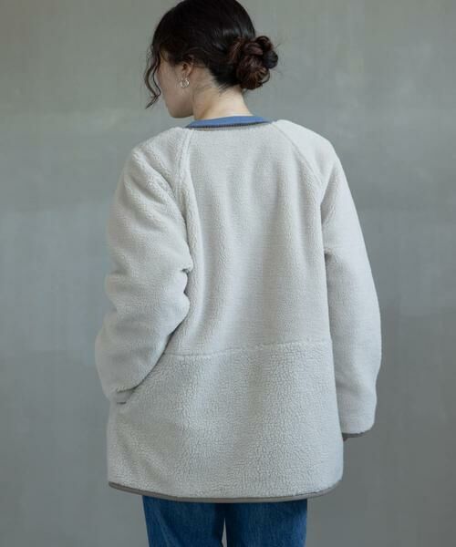 Sonny Label / サニーレーベル その他アウター | リバーシブルボア撥水キルティングコート | 詳細28